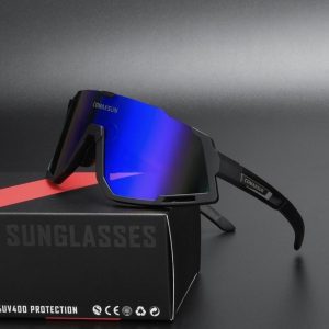 Comaxsun Woosh Blue Cycling Glasses