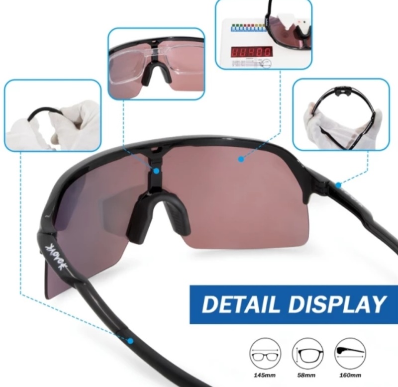 Kapvoe Light Cycling Glasses - Shop Online at Speedian