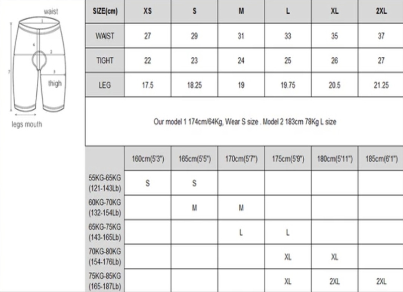 Adventure cargo bib shorts size